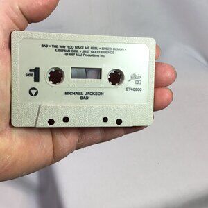 Michael Jackson Bad Cassette
